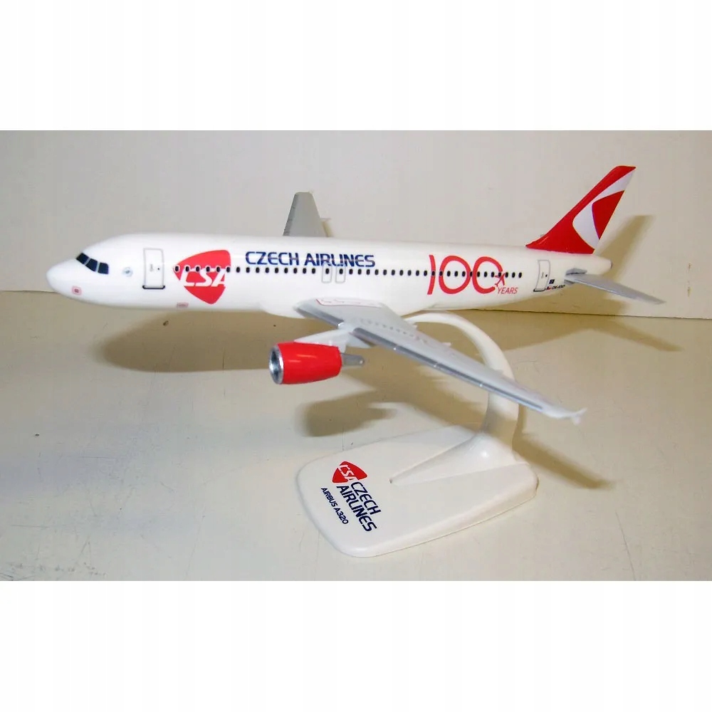 Model Airbus A320 Csa Czech Airlines "100 Years"