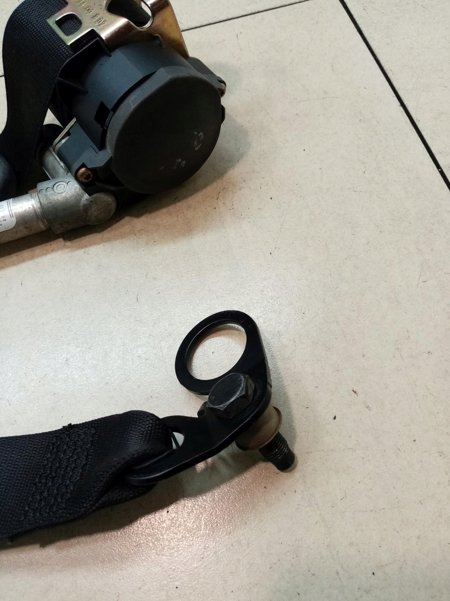 tension belt safety right front W168 1.7 CDI