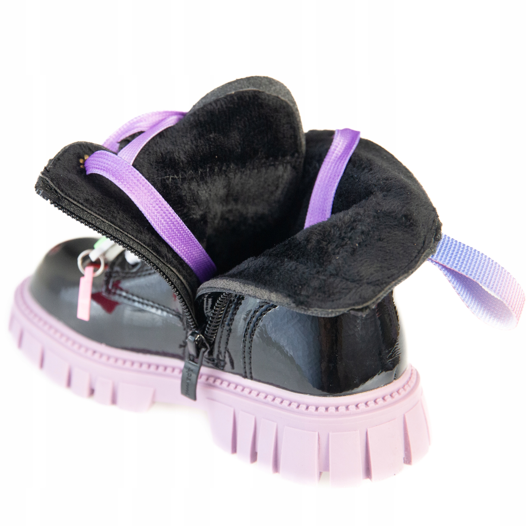 APAWWA BOTKI DZIEWCZĘCE OCIEPLANE R 21 Materiał skóra ekologiczna