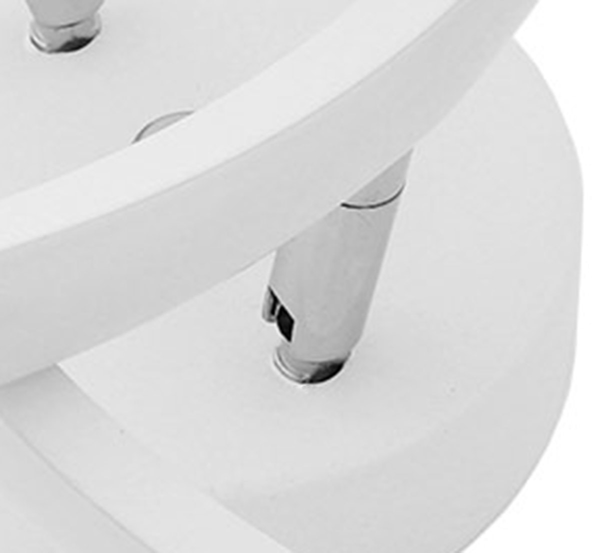 LAMPA SUFITOWA WISZĄCA PLAFON LED ŻYRANDOL MODERN BIAŁA 12W 230V ZD77D Marka Aptel