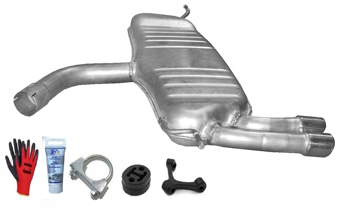 Audi A3 1.4 TFSi 2.0TFSi Tlumič Tlumič Výfuku bonus