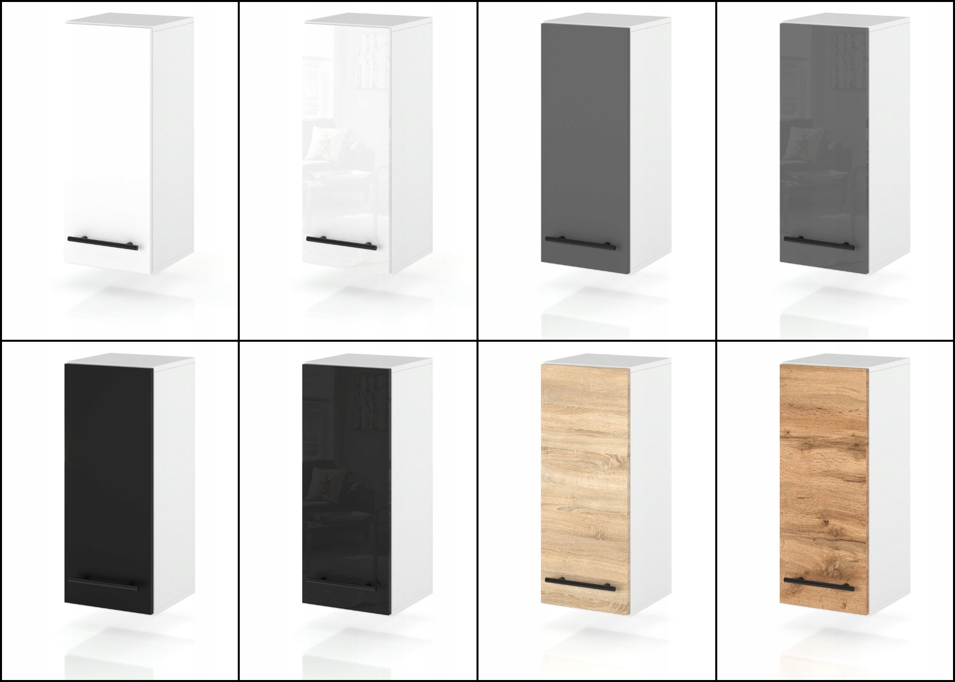 SZAFKA KUCHENNA GÓRNA WISZĄCA DĄB SONOMA 20CM Kod producenta WISZACE