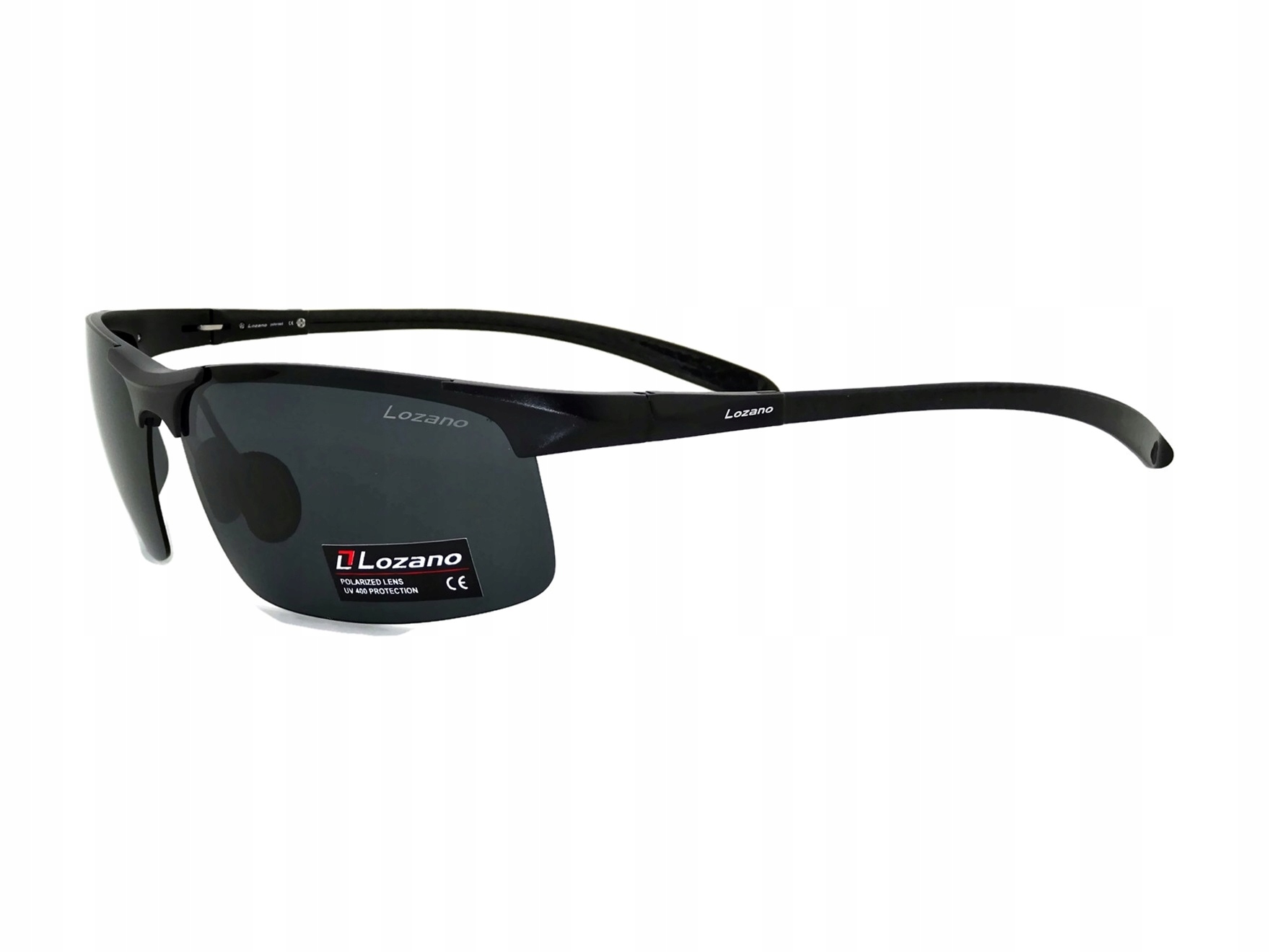 Pánské sluneční brýle Lozano Polarizační UV400 Set černé