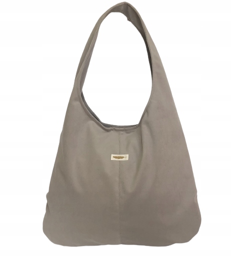 TOREBKA TORBA WOREK SZOPERKA OPONKA PIÓRKO BEŻOWA Płeć kobieta