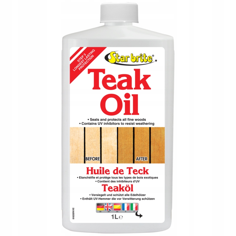 Olej do Drewna Teaku Star Brite Teak Oil 1L 81632 Made In Usa