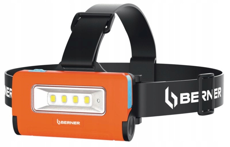 Lampa czołowa 2w1 aku BERNER LED