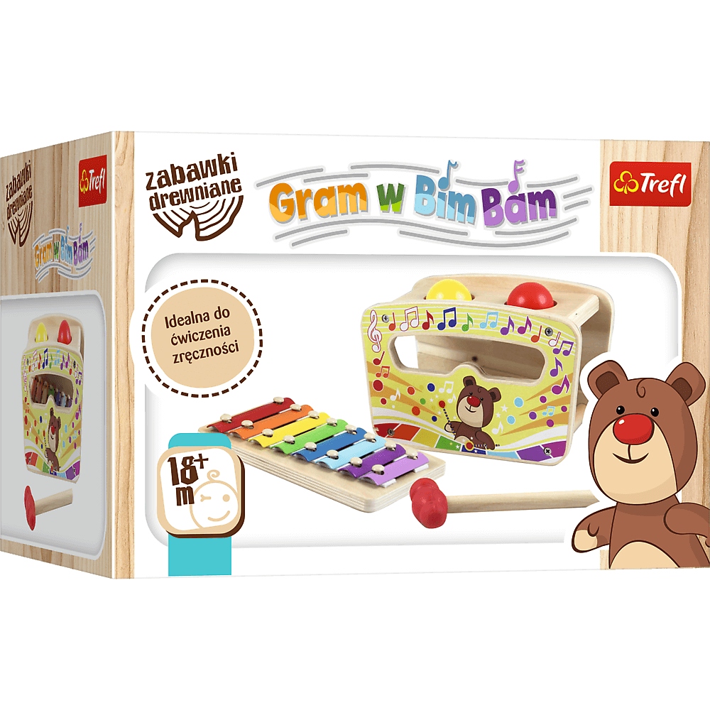 

Trefl Zabawka drewniana - Gram w Bim Bam 60997