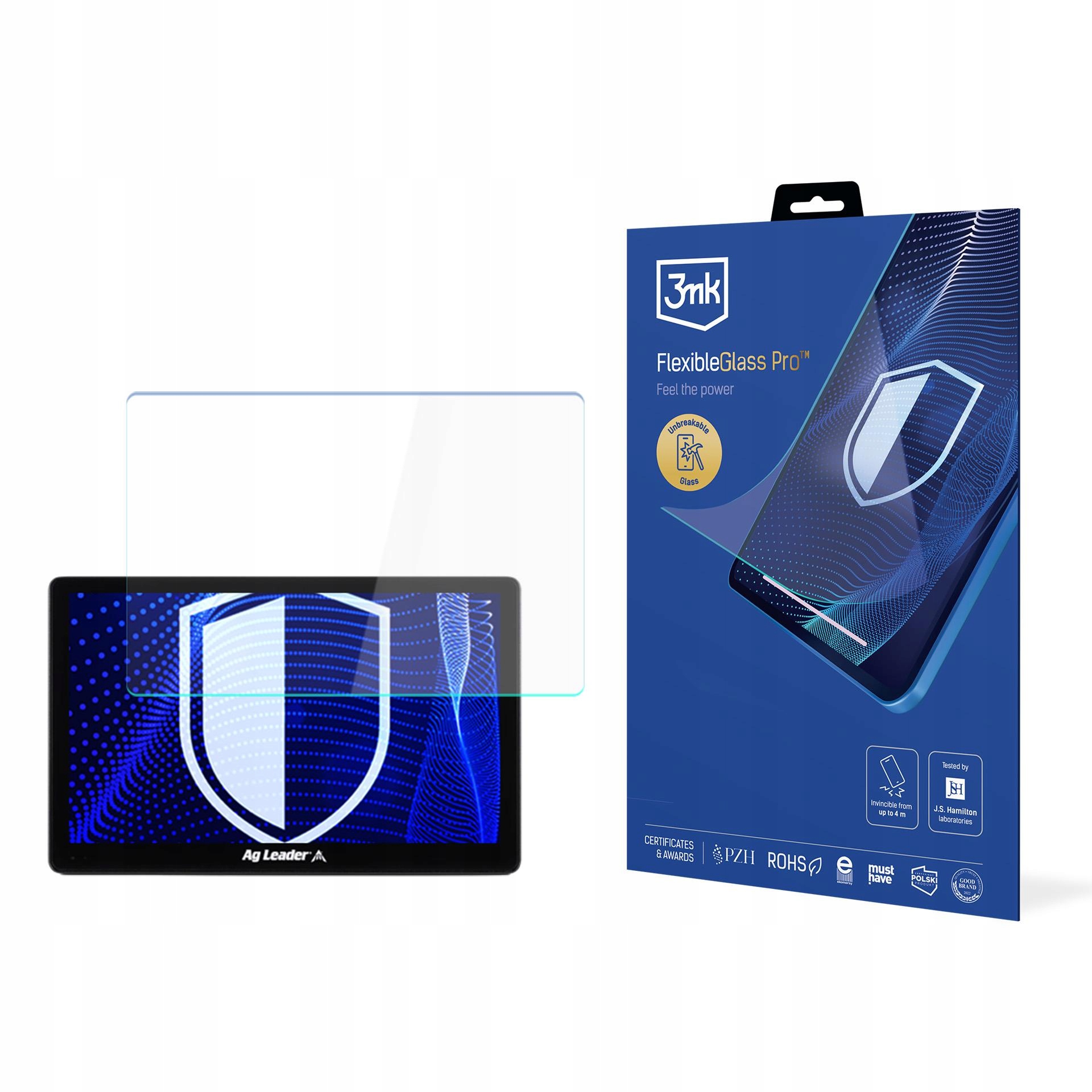 Sklo na displej pro Ag Leader InCommand Go 10 3mk FlexibleGlass Pro