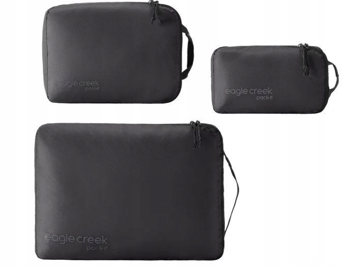 Eagle Creek Isolate Pro Cube Set Xs/s/m Black
