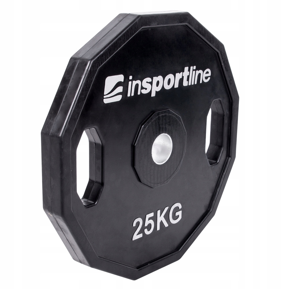 Gumowane Obciążenie inSPORTline Stalowe 25 kg