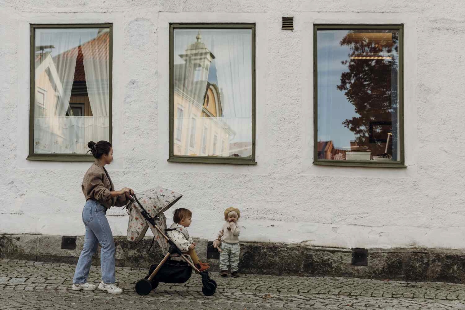 Elodie Details wózek spacerowy MONDO Desert Rain Elementy zestawu Spacerówka