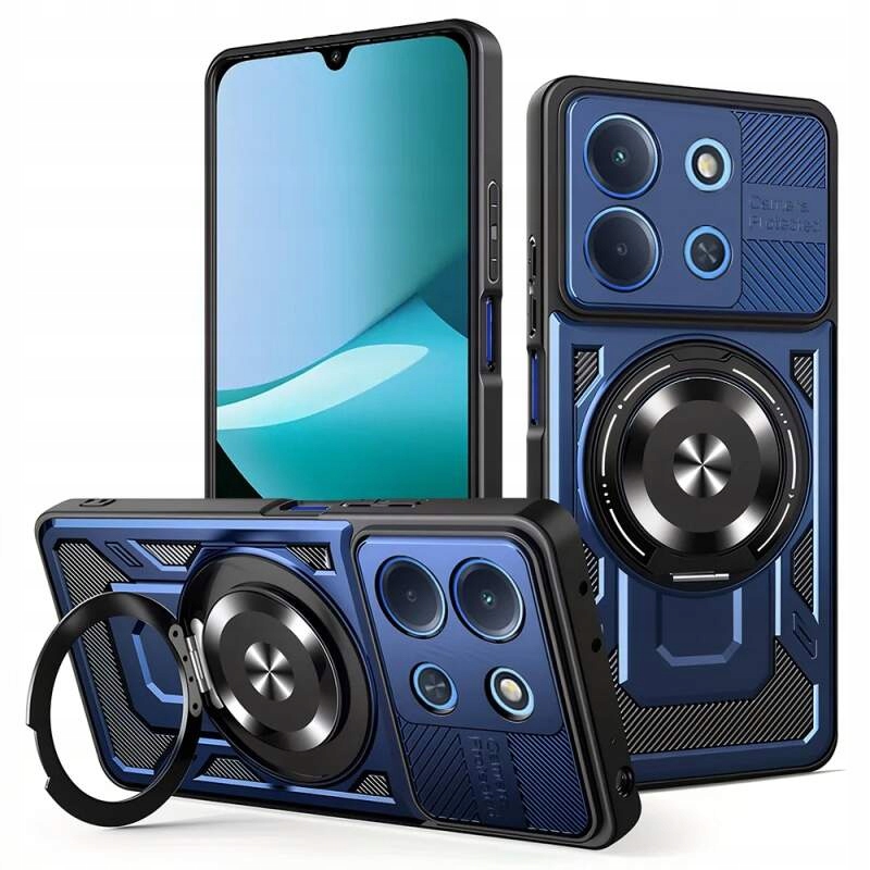Techsuit etui RuggedCam do Xiaomi Redmi 15C 4G Redmi 15C 5G niebieskie