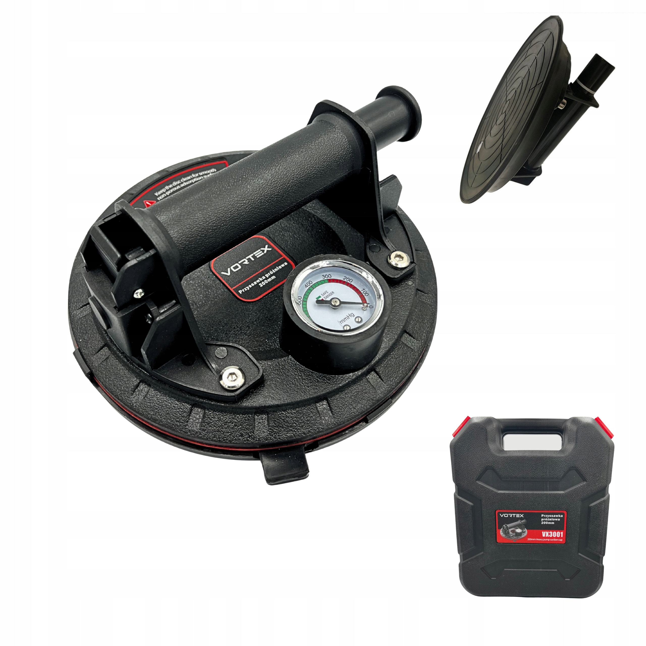 Přísavka Na Glazuru S Pumpičkou Na Sklo Vakuových Destiček, Silná!