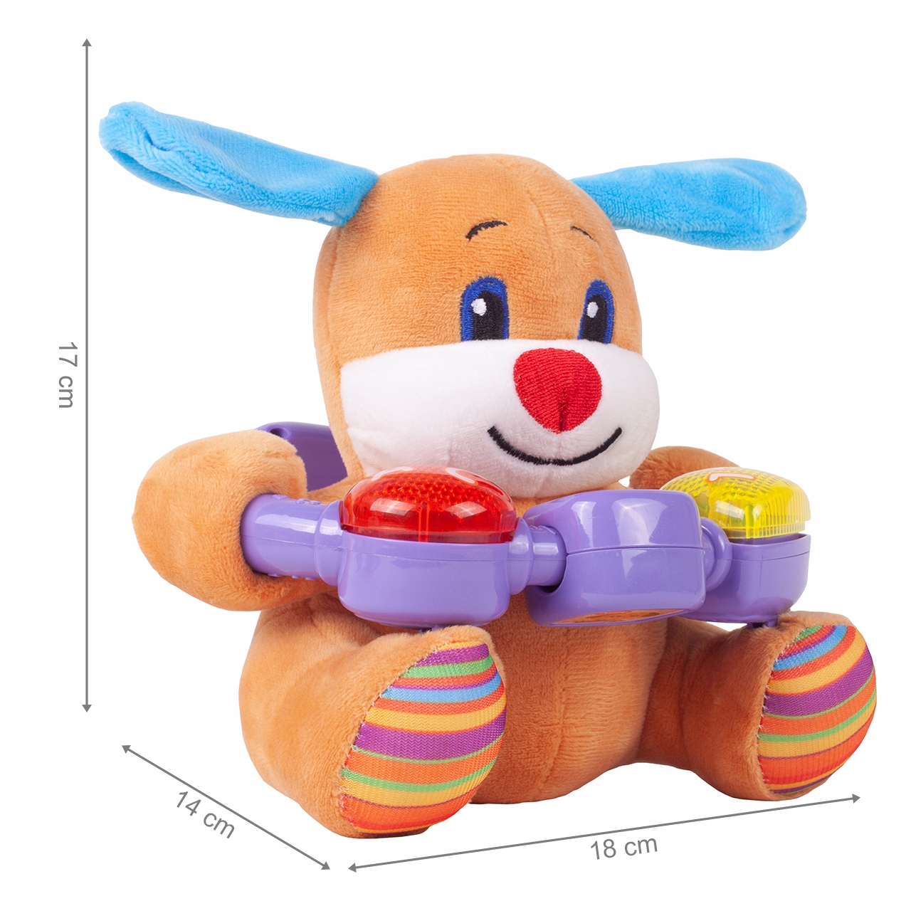 PIESEK INTERAKTYWNY PLUSZOWY MIECIUTKI PIES MÓWI ŚPIEWA MELODIE ŚMIEJE SIĘ Marka MalPlay