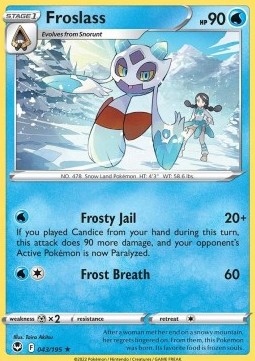 

Silver Tempest Rare 043/195 Froslass