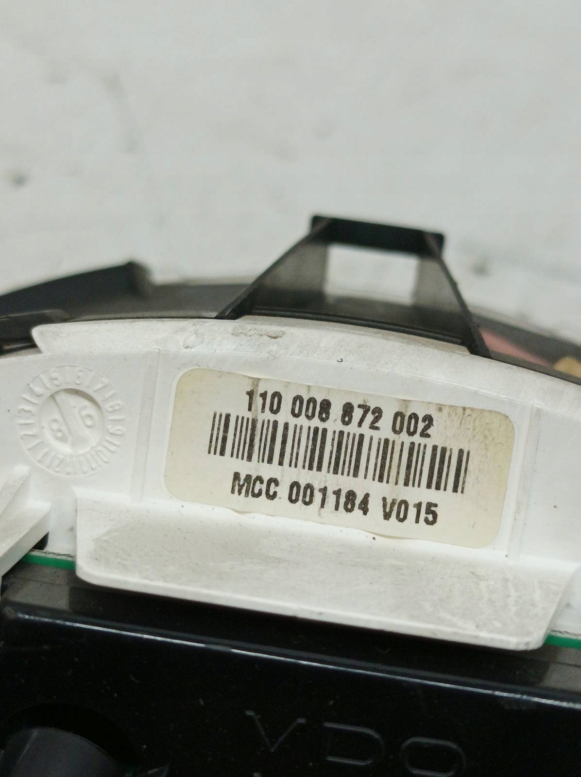 dials MCC00184V015 11008872002 0.6 B Smart Fortwo and (1998-2007)