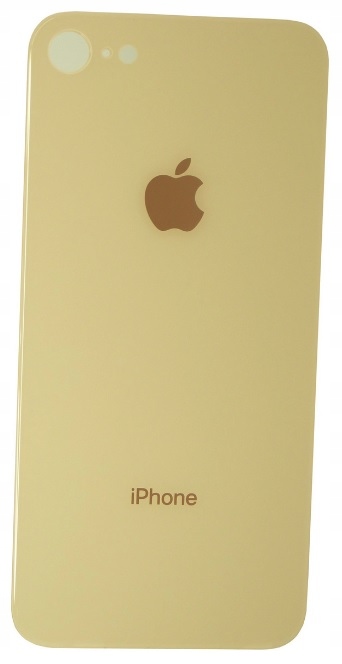 

Klapka Plecki Tył Iphone 8 Złota Duże Oczko Ce