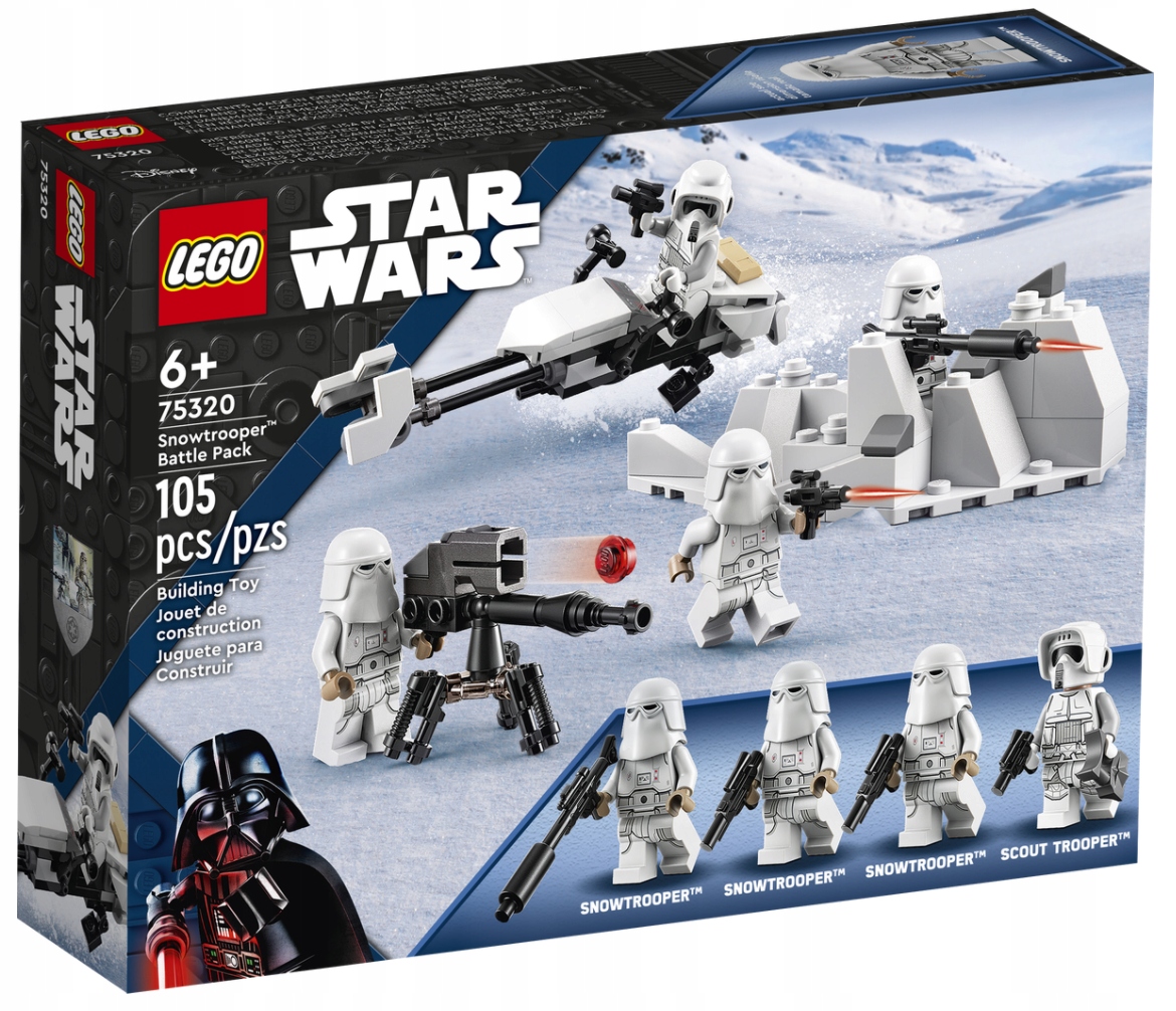 LEGO STAR WARS ZESTAW BITEWNY SZTURMOWIEC ŚNIEŻNY