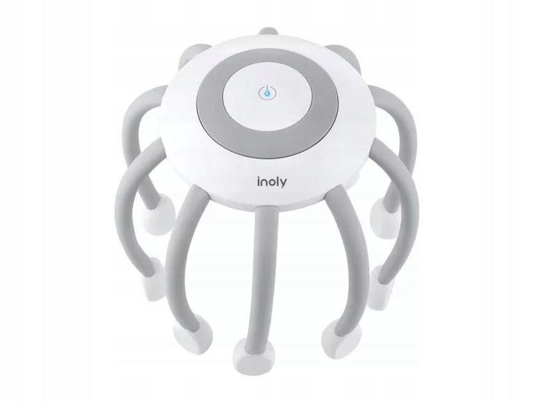 Inoly Masażer Głowy HZ-IH-1 Biały Head Massager