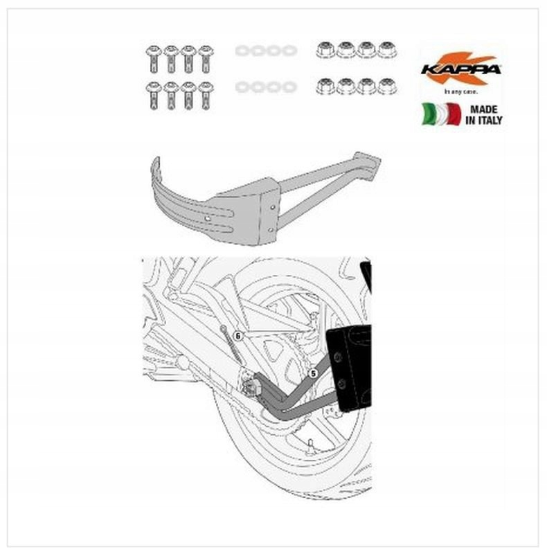Upevnenie Blatníka KRM02 Yamaha MT-07 Tracer (16-19) – Nahrádza RM2130KIT
