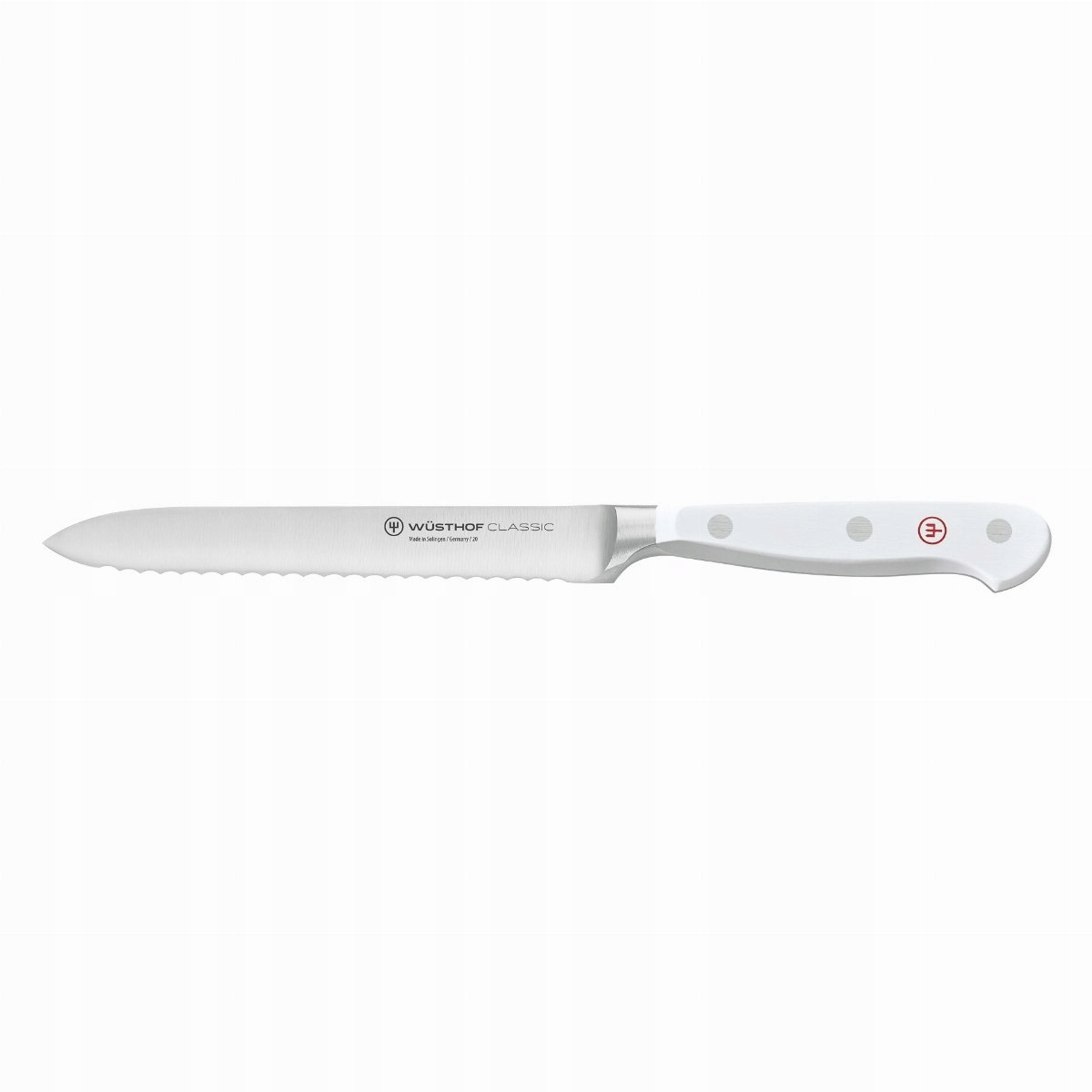Wusthof Classic White Nôž na klobásu 14 cm Biely