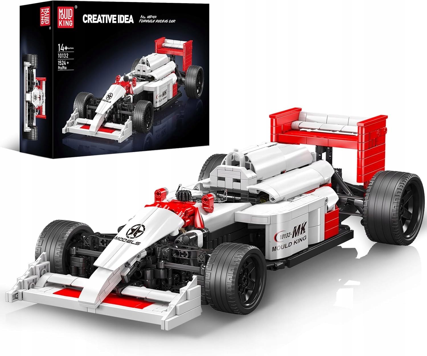 Klocki Konstrukcyjne Mould King 10132 Formuła Bolid F1 Mclaren 1524 El.