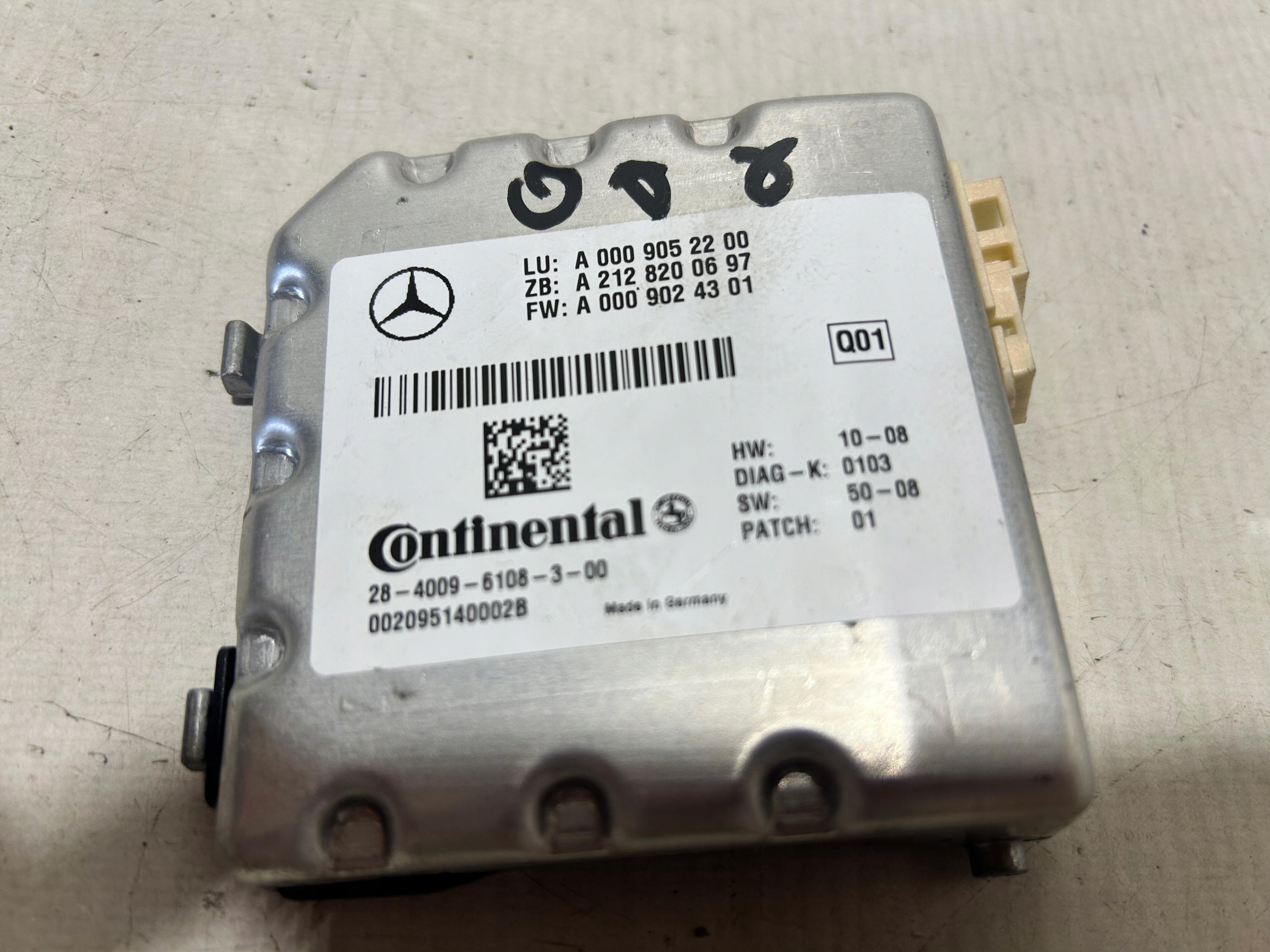 module KAMERA front MERCEDES W212 W207 A0009052200