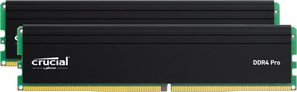 Crucial DIMM DDR4 32GB (Kit of 2) 3200MHz CL22, Pro CP2K16G4DFRA32A