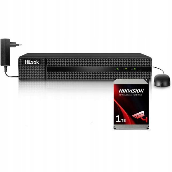 5v1 rekordér Hilook 4 kanálový 5MP DVR-4CH-5MP s 1TB diskem