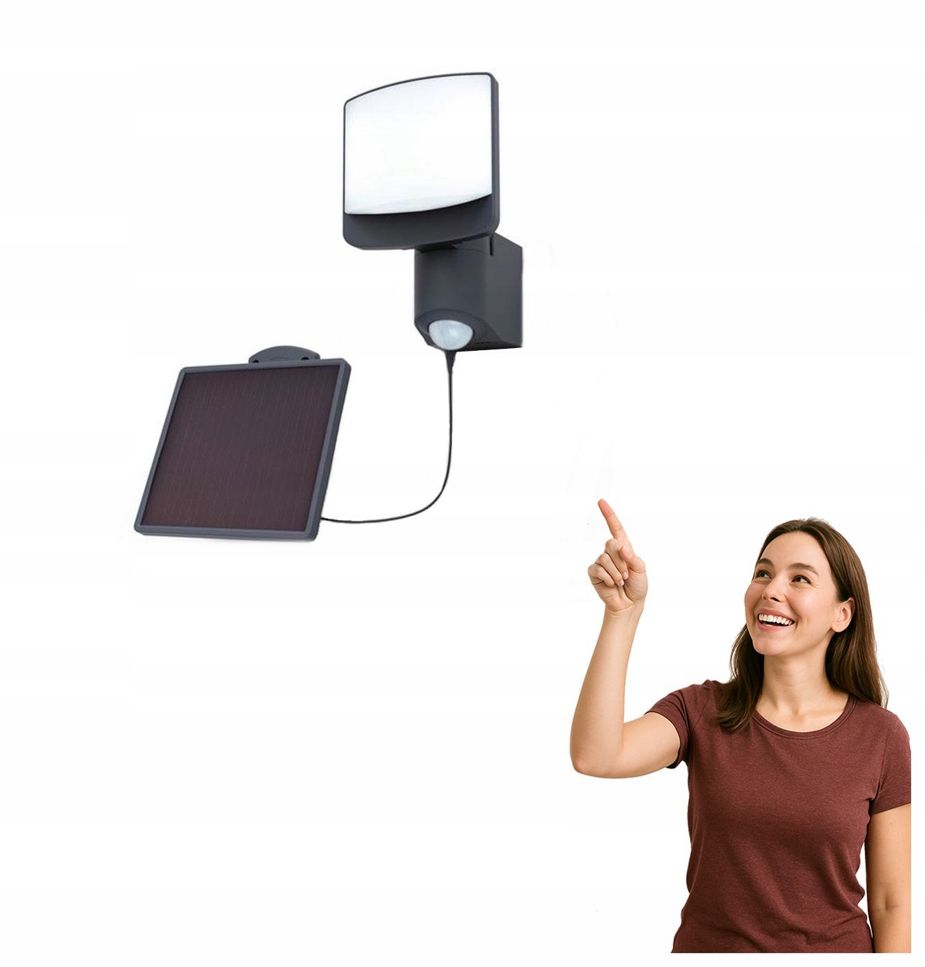 Solární Led reflektor 7W Sunshine Lutec