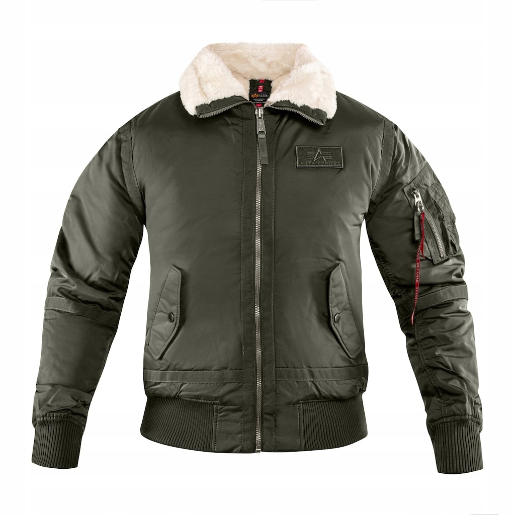 Vojenská pilotní bunda Flek Flyers Alpha Industries B15-3 Tt Olive S