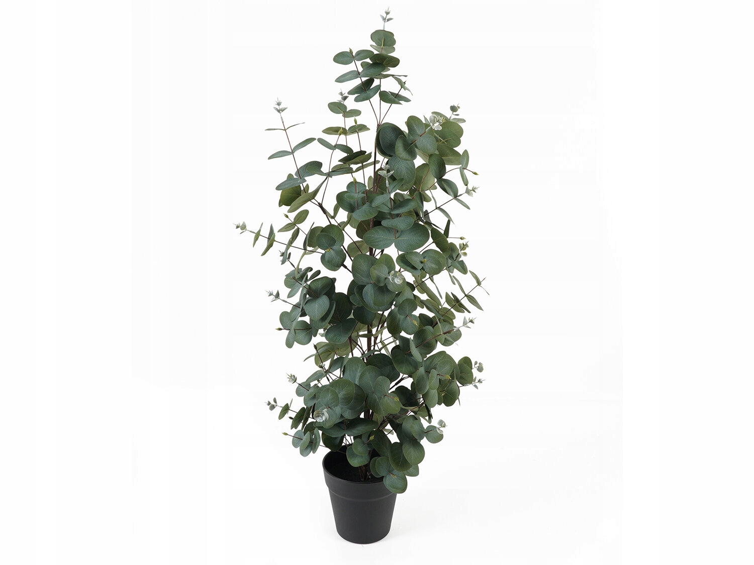 Umelý Kvet V Kvetináči Eukalyptus Umelé Kvety Rastliny 78 cm