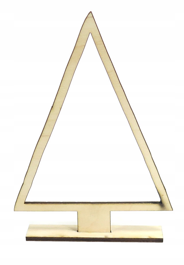 CHOINKA 3D ŚWIĄTECZNA ŚWIĘTA ŻUROWA SKLEJKA MC19