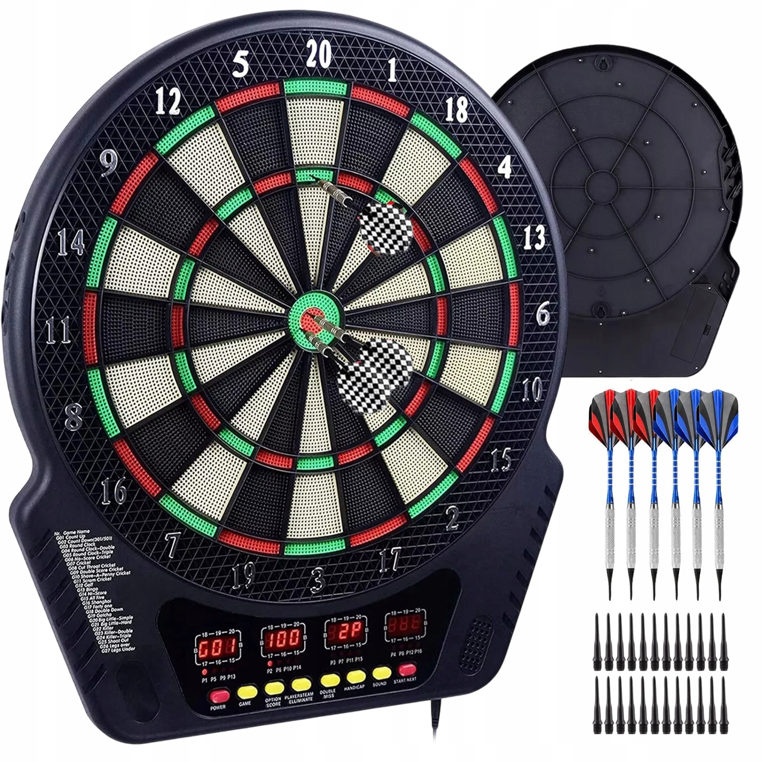 Elektronický Terč 27 Herních Režimů Bezpečná Trvanlivost Stabilita