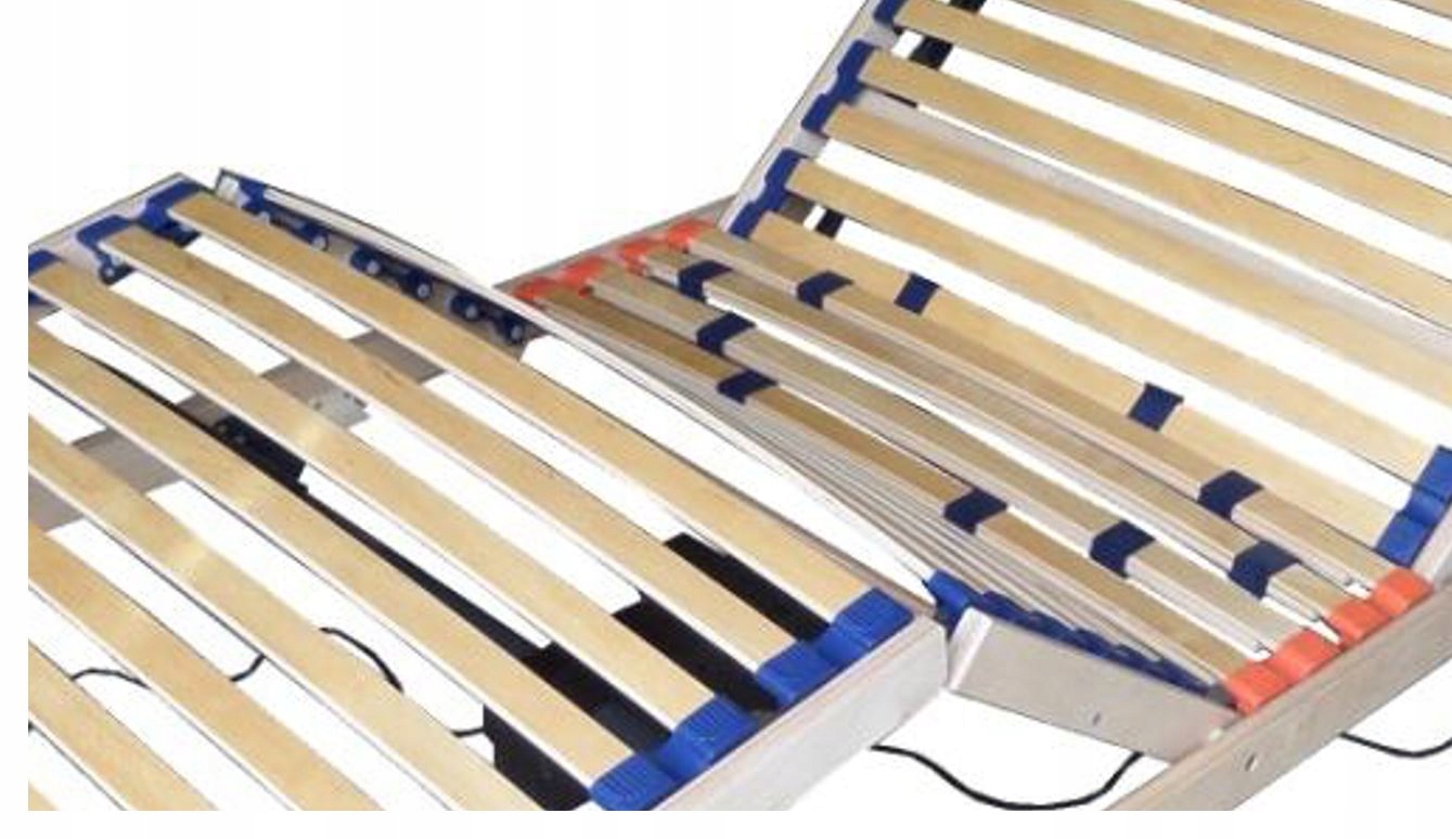 STELAŻ DO ŁÓŻKA ELEKTRYCZNY 28 LISTEW 90X200 ECO STEROWANIE PILOTEM Marka Style Form