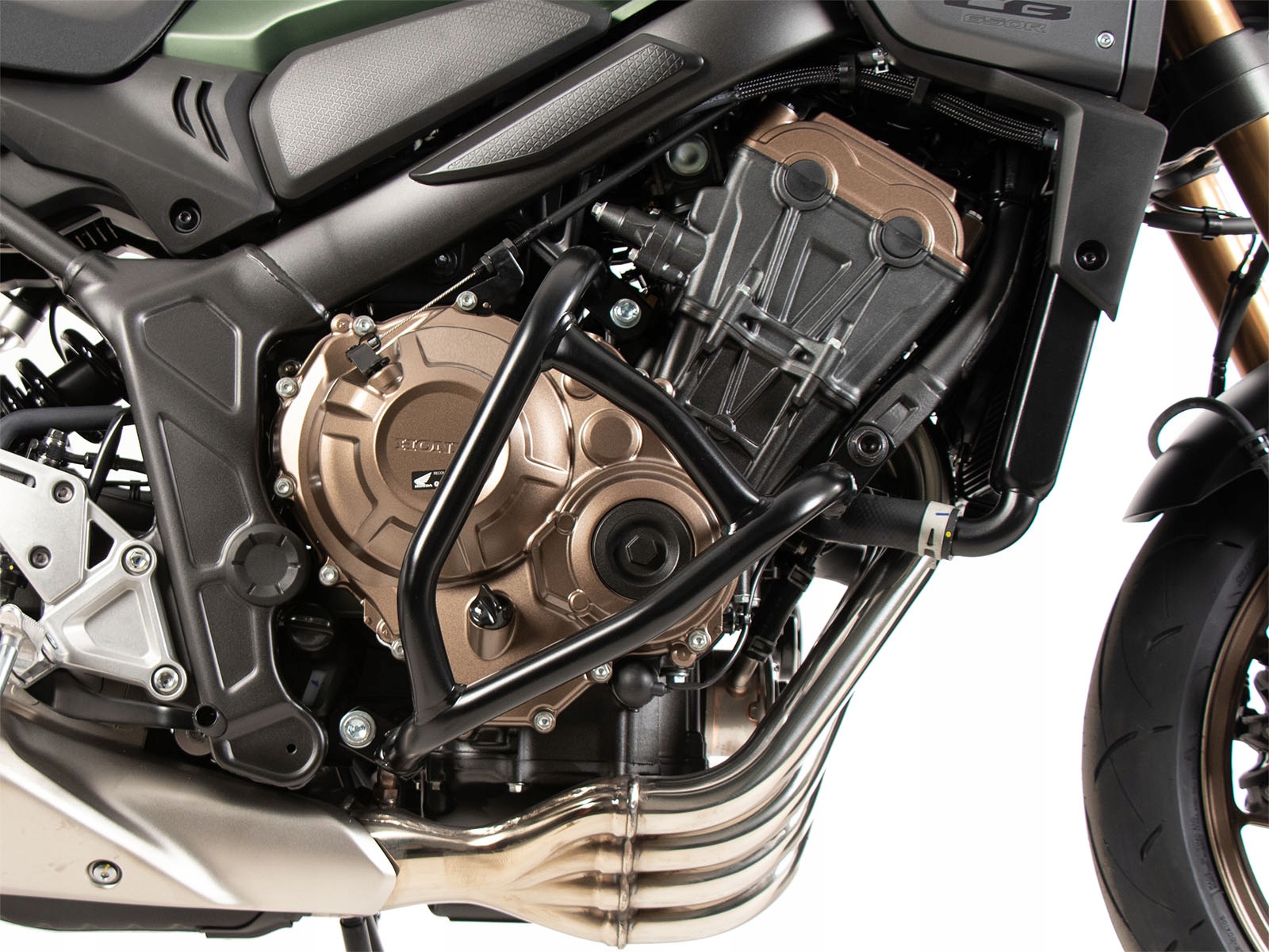 Kryt motora „Solid“ čierny pre Honda Cb 650 R (2024-)