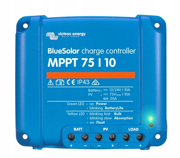 SCC010010050R - Регулятор энергии VICTRON Blue Solar MPPT 75V / 10A