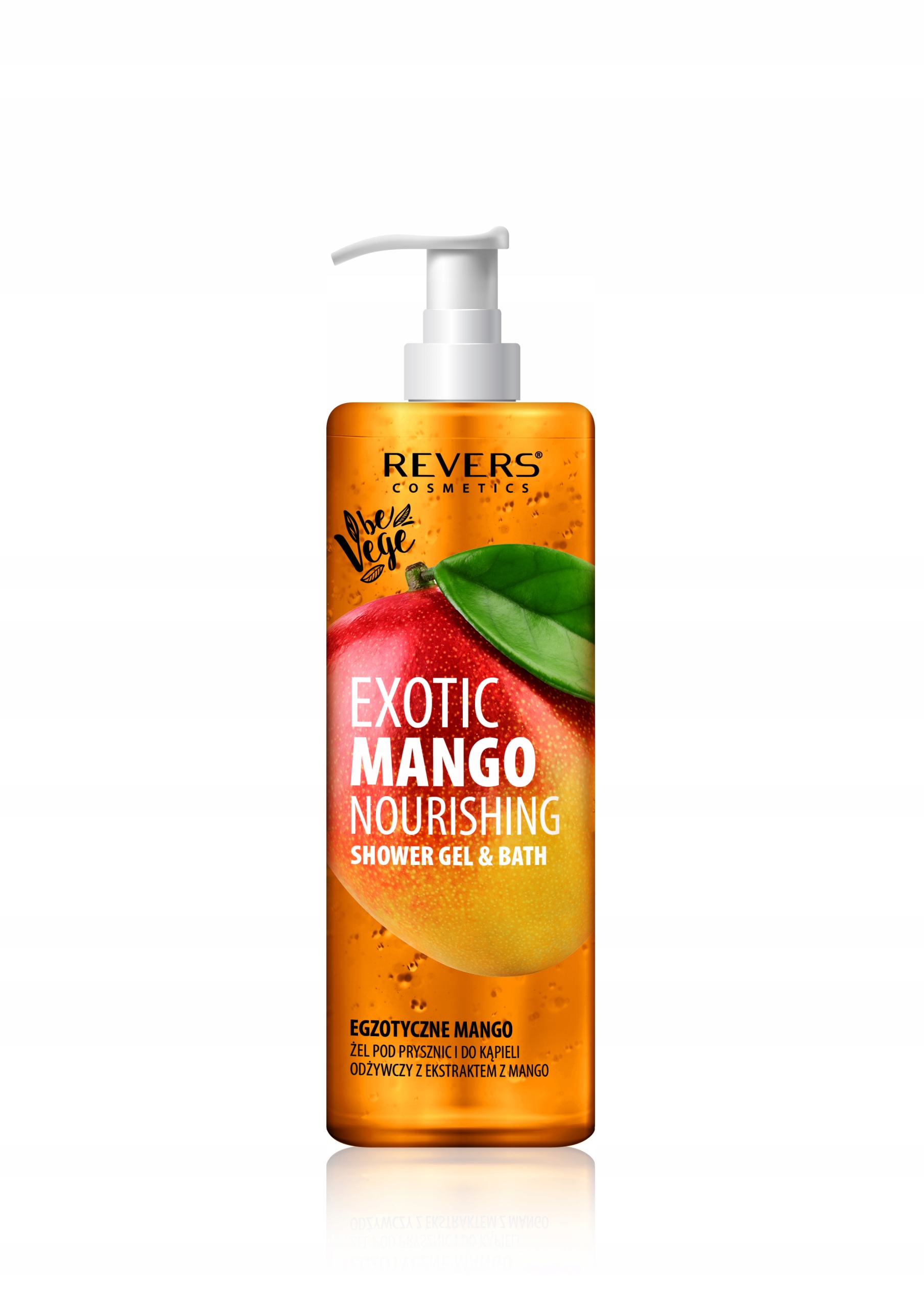 

Revers Nawilżający żel do kąpieli Egzotyczne Mango