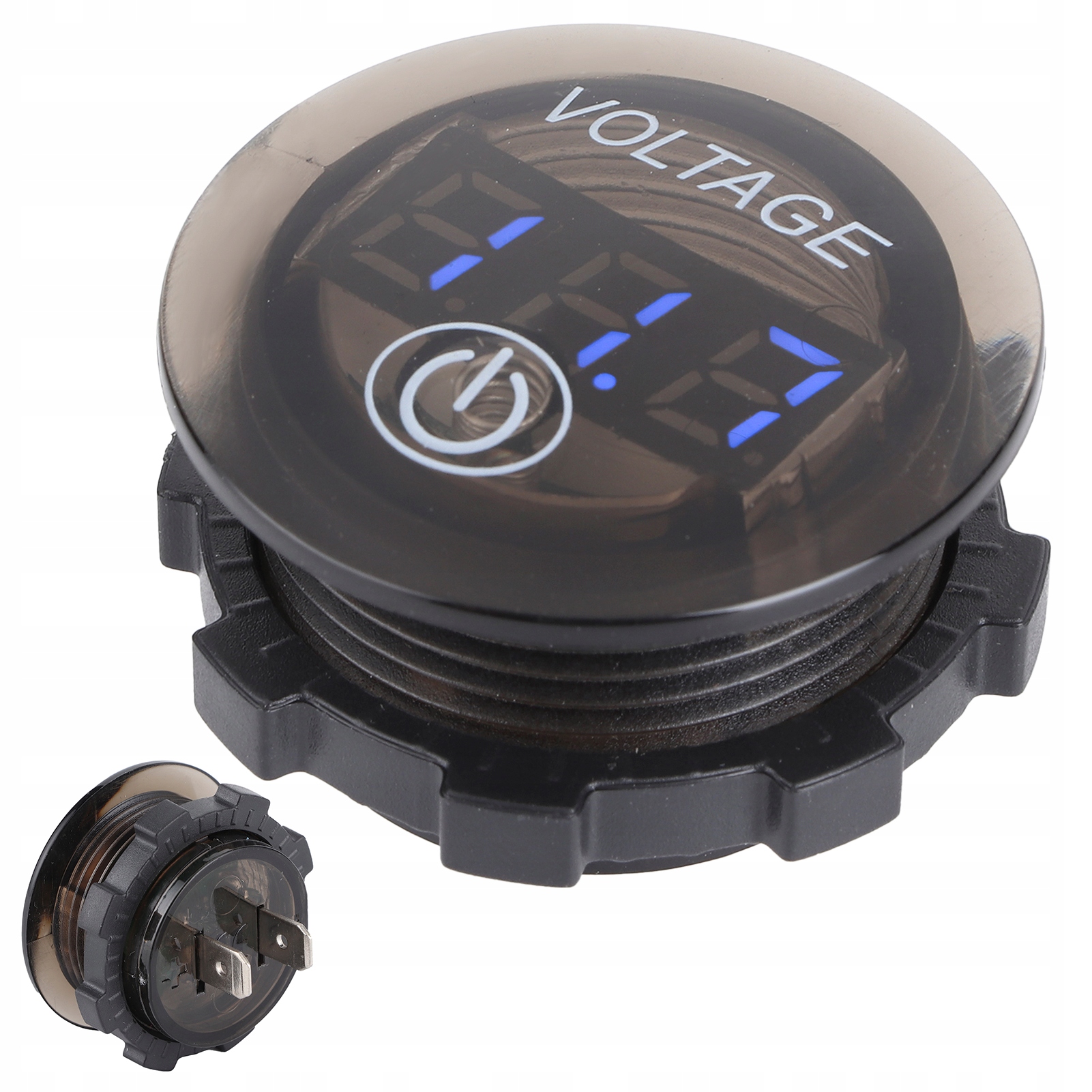 ЦИФРОВОЙ АВТОМОБИЛЬНЫЙ СВЕТОДИОДНЫЙ ВОЛЬТМЕТР 12V-24V