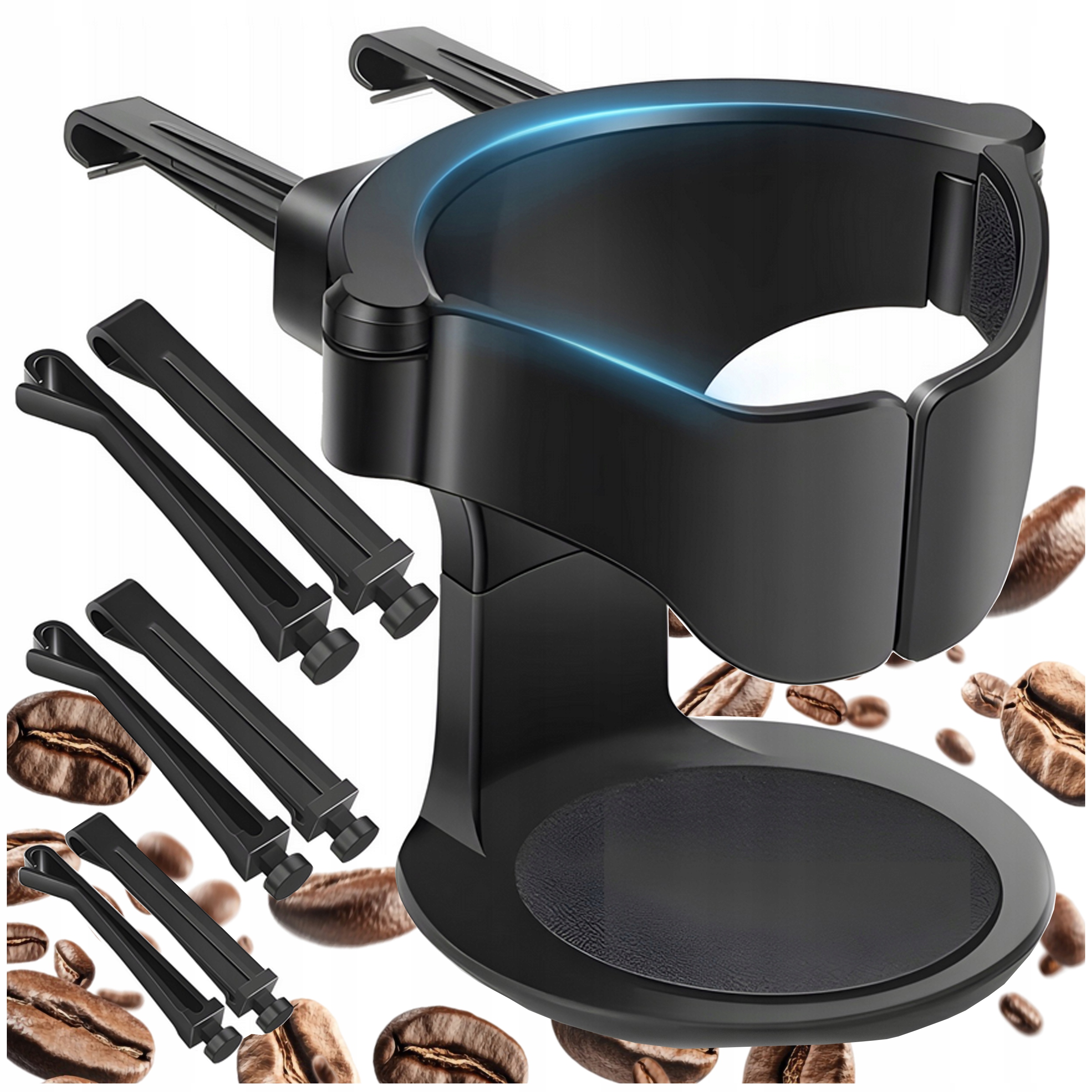 Samochodowy Uchwyt Na Kubek Kawę Na Kratkę Nawiewu Do Auta Kratki Bmw Audi