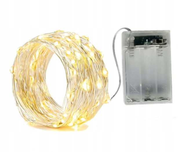 

Lampki Druciki 50 Led Na Baterie Ciepły