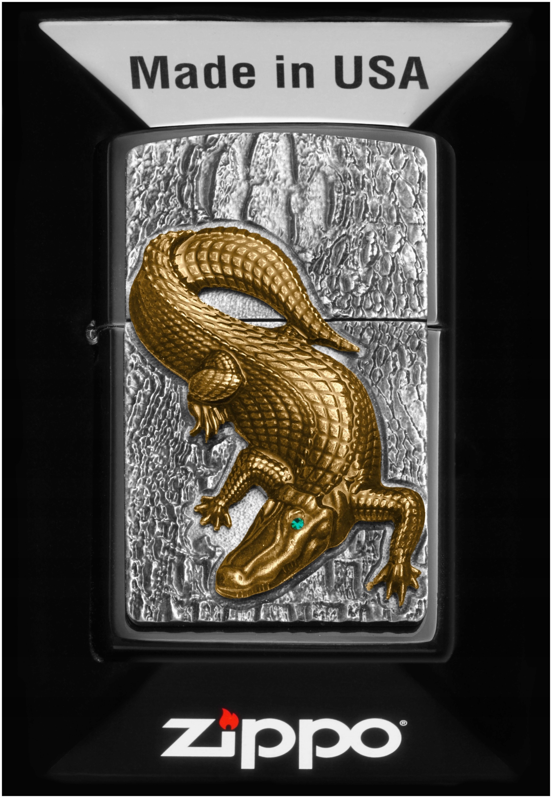 Zapalovač Zippo Crocodile Emblem 2006315