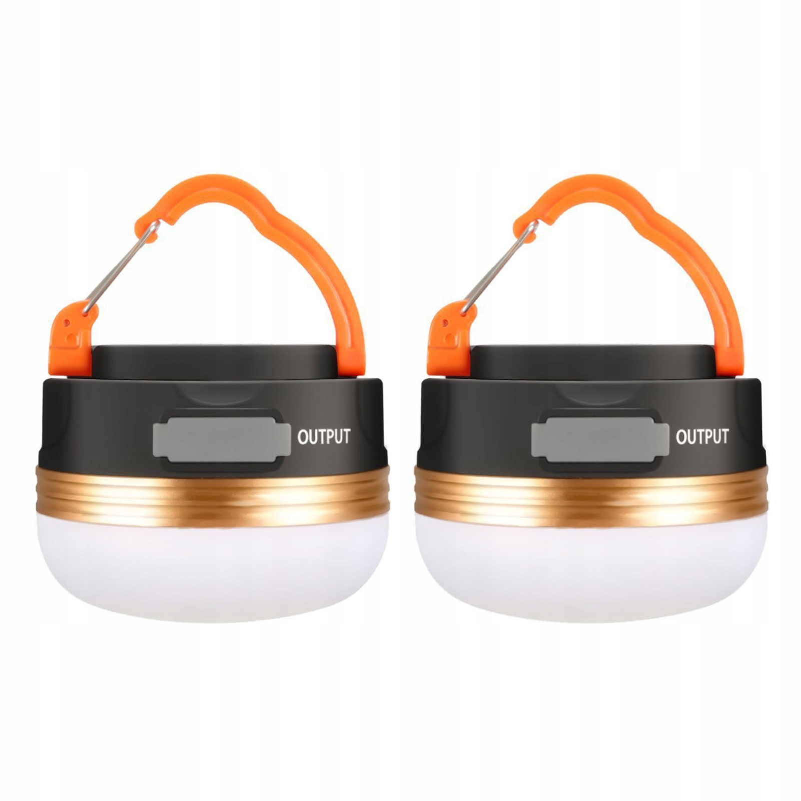 

Lampa Turystyczna Usb Latarnia Kempingowa 2szt.