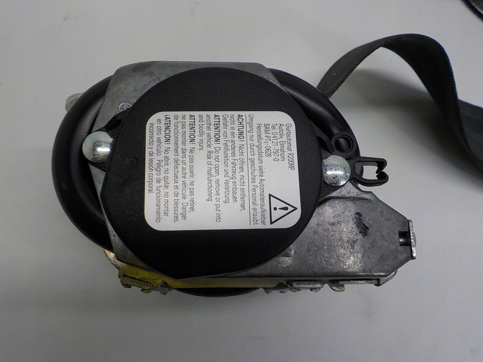 VW GOLF PLUS Gurten Sicherheits links 5M2857705G