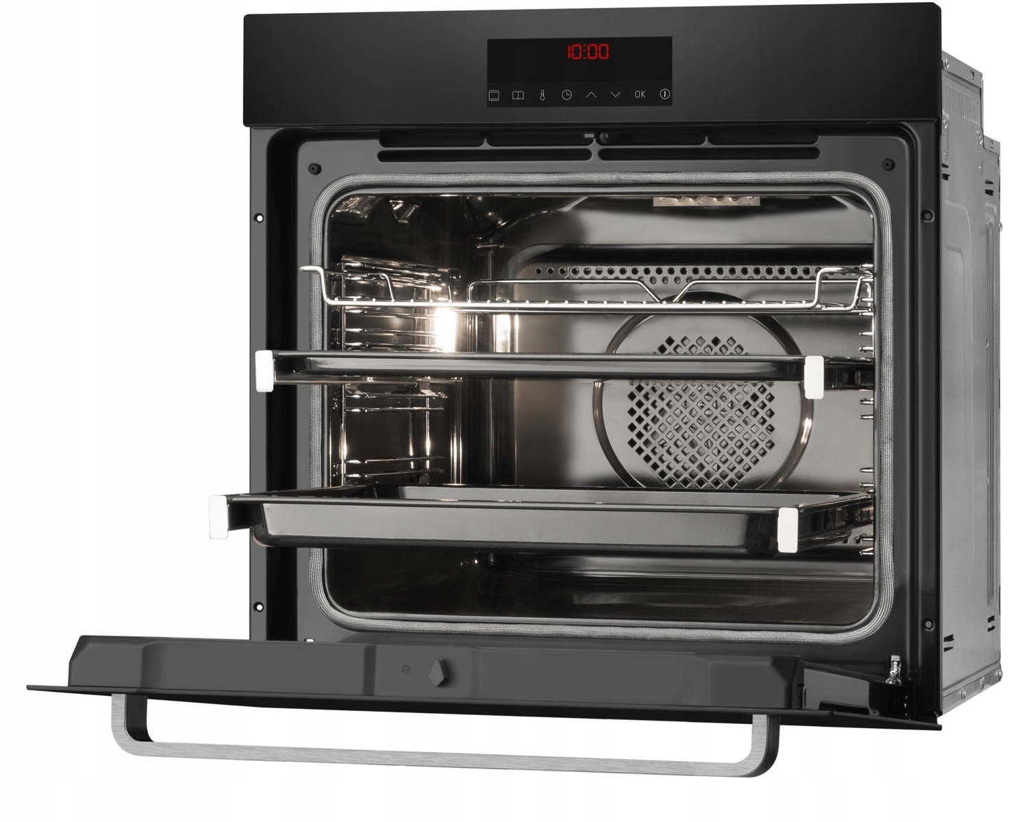 Piekarnik AMICA ED57589BA+ Q-TYPE Pyro 77 L Grill Kolor dominujący czarny