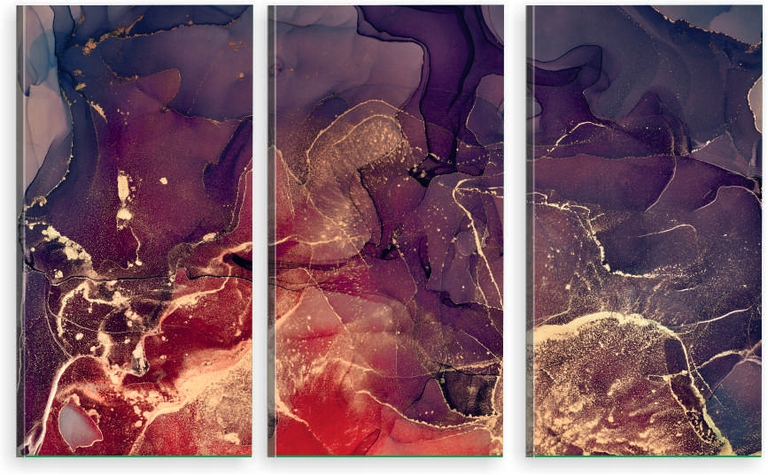 

Tryptyk Obraz Na Ścianę marmur abstrakcja kolory 2