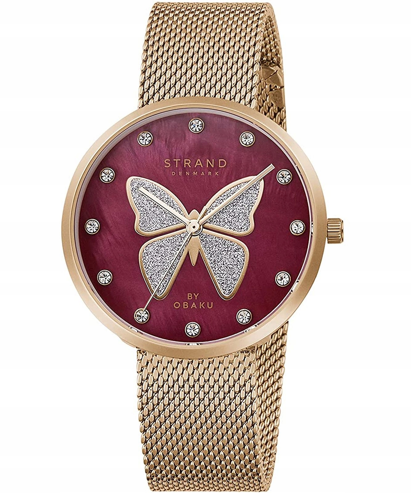 Dámské hodinky Strand by Obaku Butterfly