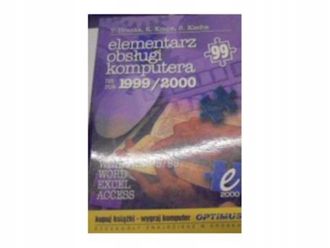 Elementarz obslugi komputera na rok 1999/2000