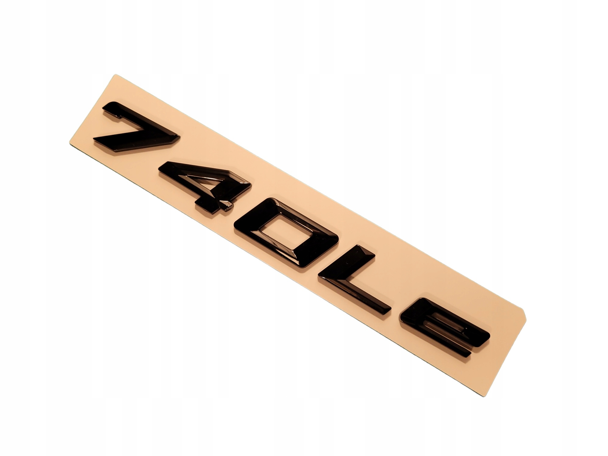 Emb_do_bmw_740Le_black_glossy - Емблема 740Le для BMW Black Glossy