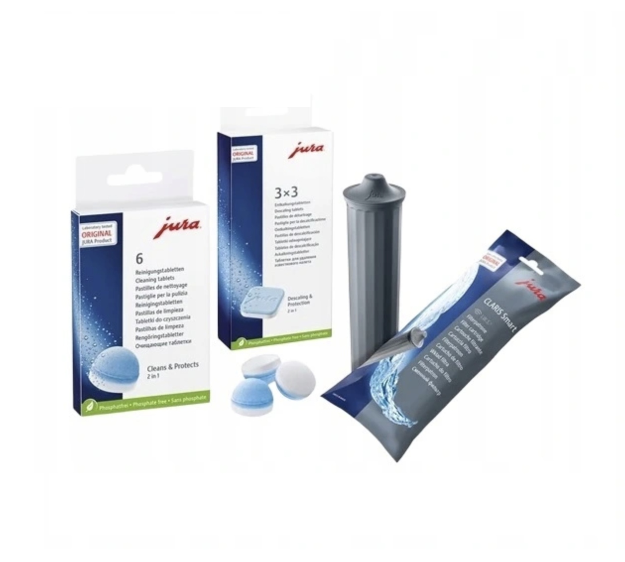 

Jura filtr Claris Smart odkamieniacz tabletki